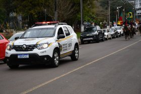 Chama Crioula � recebida no CTG Quer�ncia da Serra