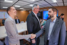 Coordenadoria Regional do Vale do Ca� se re�ne com vice-governador