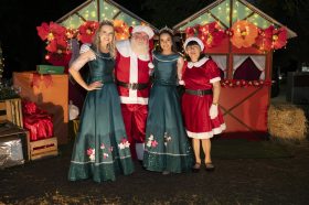 Desfile Natalino encanta S�o Pedro da Serra com luz, cor e emo��o