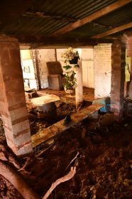 Fam�lia perde casa e vive drama