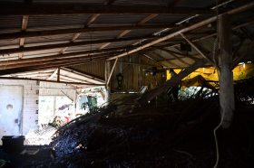 Fam�lia perde casa e vive drama