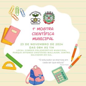 Mostra Cient�fica Municipal