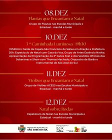 Natal em S�o Jos� do Sul: Uma Programa��o vibrante para a comunidade