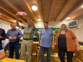 Salvadorenses viajam � Alemanha e tem encontro com autoridades da cidade coirm� Dickenschied