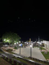 S�o Jos� do Sul promove Caminhada Luminosa e reinaugura��o da Pra�a Municipal