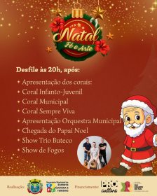 S�o Pedro da Serra realiza neste s�bado o 7� Desfile Natalino � Natal F� e Arte