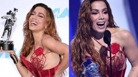 Cantora Anitta faz hist�ria e vence VMA de melhor clipe de m�sica latina