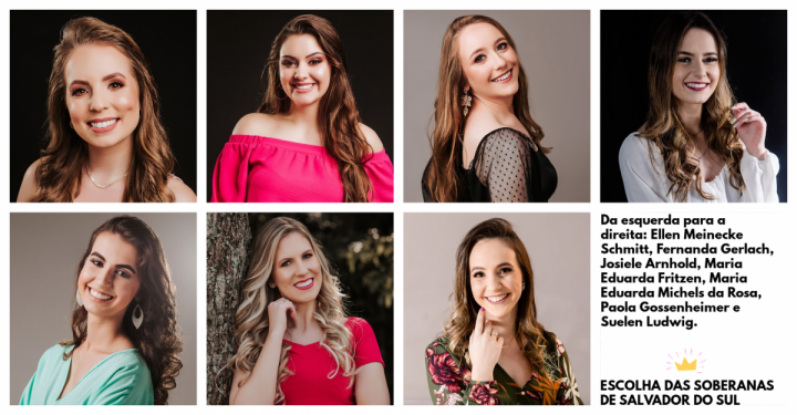 Escolha das soberanas de Salvador do Sul � hoje