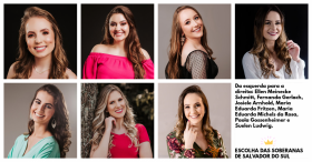 Escolha das soberanas de Salvador do Sul � hoje