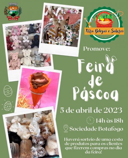 Feira das Belezas e Sabores promove a tradicional &lsquo;Feira de P�scoa&rsquo; em S�o Jos� do Sul