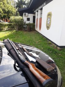 Pol�cia Civil apreende duas armas em Salvador do Sul 