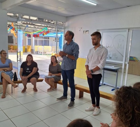 Samuel Leidemer assume secretaria da Educa��o de S�o Pedro da Serra