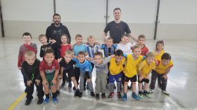 Oficinas de Futsal e Futebol de Campo em pleno funcionamento