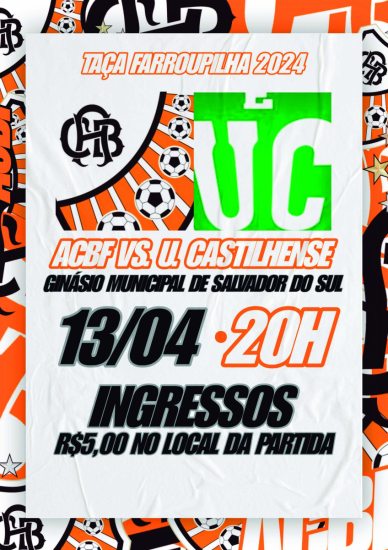 Salvador do Sul sedia rodada da Ta�a Farroupilha de Futsal no s�bado