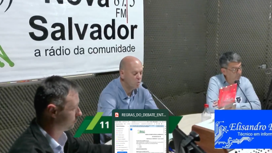 Primeiro debate com candidatos de Salvador do Sul repercute