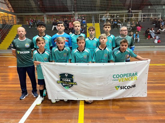 São Pedro da Serra disputa vaga na final da Copa Rota da Serra Sicoob - Série Ouro Sub-15