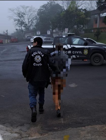 Polcia Civil prende homem em Brochier por estupro de vulnervel 