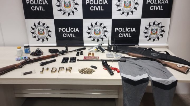 Investigao de roubo  BR Sul Qumica, de So Pedro da Serra e Operao Policial na Capital