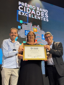 Salvador do Sul � premiado como melhor munic�pio do RS no pilar Educa��o pelo Pr�mio Band - Cidades Excelentes