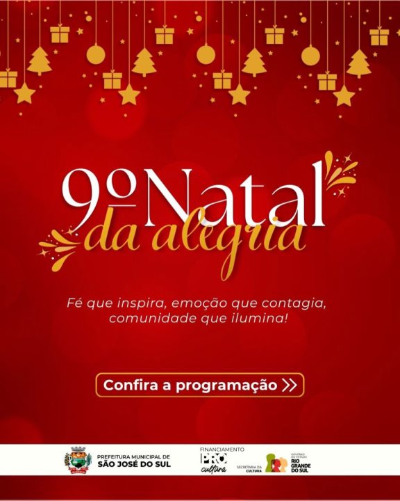 Natal em S�o Jos� do Sul: Uma Programa��o vibrante para a comunidade