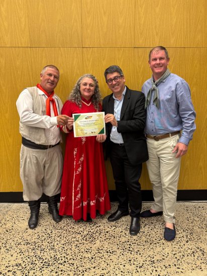 CTG Quer�ncia da Serra � contemplado com recurso e certificado de reconhecimento