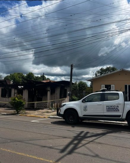 Filho � preso por inc�ndio no centro de Salvador do Sul