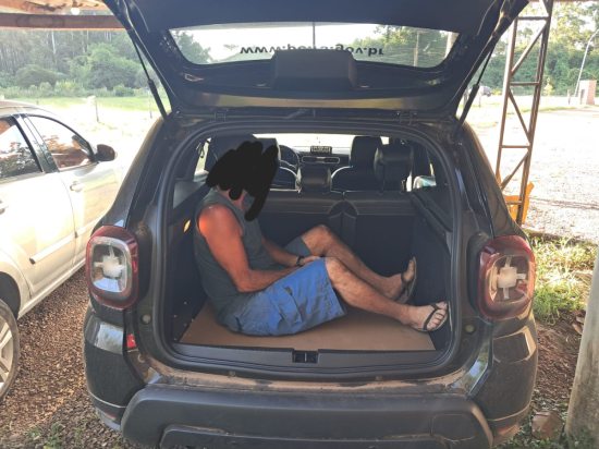 Homem � preso em Brochier 