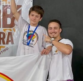 Aluno de S�o Jos� do Sul conquista terceiro lugar em competi��o de capoeira