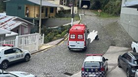 Homem morre ap�s queda de pr�dio em Carlos Barbosa