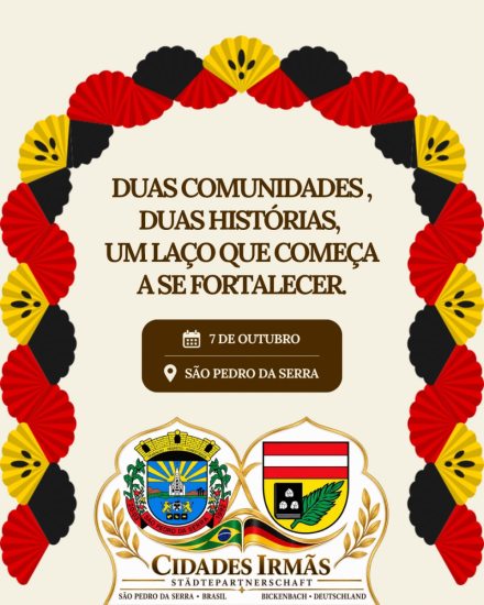 S�o Pedro da Serra recebe delega��o da Alemanha para formalizar aproxima��o com Bickenbach
