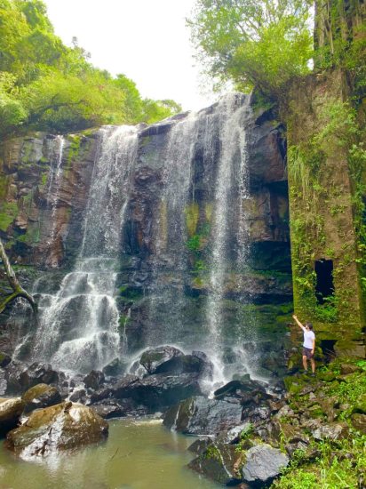 Cascata da Serraria, em S�o Pedro da Serra