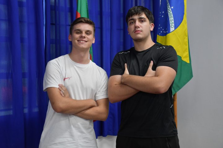 Ismael Friederich e Cristofer Pacini Holdefer venceram as elei��es