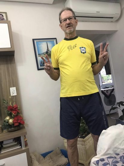 Miguel Darski ganhou em sorteio camisa autografada por Rei Pel�