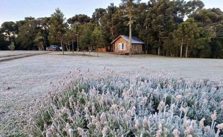 Reforço de ar polar que chegou ao Rio Grande do Sul nas últimas horas intensifica o frio e vai trazer geada em muitas cidades gaúchas no começo desta terça-feira | MÁRCIO TEIXEIRA